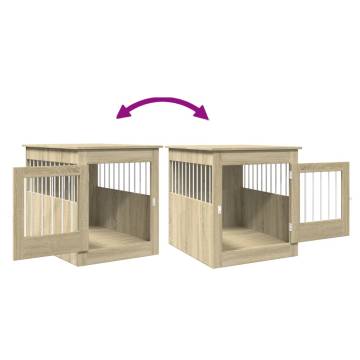 Dog Crate Furniture - Sonoma Oak 64.5x80x71 cm | Hipomarket