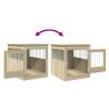 Dog Crate Furniture - Sonoma Oak 64.5x80x71 cm | Hipomarket