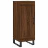 Elegant Highboard Brown Oak 34.5x34x180 cm | Hipomarket