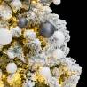 Artificial Hinged Christmas Tree with 150 LEDs & Ball Set - 150cm