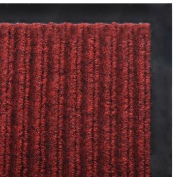 Red PVC Door Mat 90 x 120 cm | Durable & Non-Skid