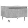 Stylish Concrete Grey Coffee Table - 50x46x35 cm