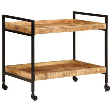 Vintage Kitchen Trolley - Solid Mango Wood | HipoMarket