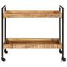 Vintage Kitchen Trolley - Solid Mango Wood | HipoMarket