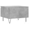 Stylish Concrete Grey Coffee Table - 50x46x35 cm