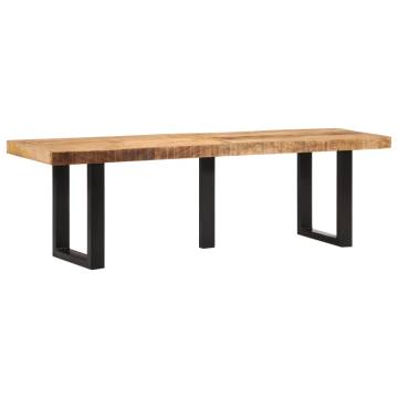 Bench 160 cm Solid Mango Wood & Steel | Industrial Style