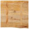 Table Top Live Edge 40x40 cm Solid Wood Mango | HipoMarket