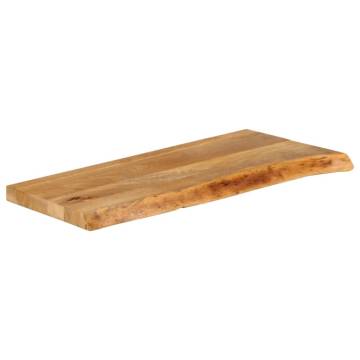 Table Top Live Edge - Solid Mango Wood 80x40 cm | HipoMarket