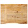 Table Top Live Edge 90x60 Solid Wood Mango | Hipomarket