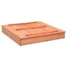 Wooden Sandbox Firwood 95x90x15 cm - Outdoor Fun