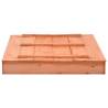 Wooden Sandbox Firwood 95x90x15 cm - Outdoor Fun