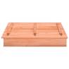 Wooden Sandbox Firwood 95x90x15 cm - Outdoor Fun