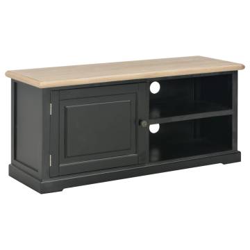 Stylish Black TV Cabinet 90x30x40 cm | HipoMarket UK