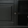 Stylish Black TV Cabinet 90x30x40 cm | HipoMarket UK