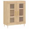 Stylish Highboard Sonoma Oak 69.5x34x180 cm - Durable & Elegant