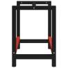 Metal Work Bench Frame - 80x57x79 cm - Black & Red