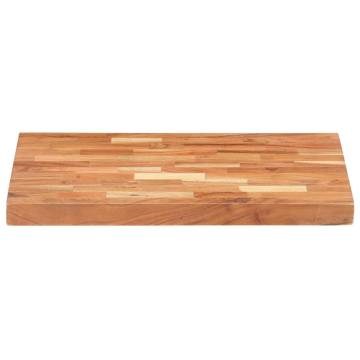 Solid Acacia Wood Chopping Board 50x35 cm - Unique & Durable