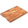 Solid Acacia Wood Chopping Board 50x35 cm - Unique & Durable