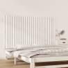 Wall Headboard White 159.5x3x90 cm Solid Wood Pine Colour white Size 159.5 x 90 cm Quantity in Package 1 