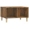 Scandinavian Coffee Table Smoked Oak - 60x50x36.5 cm