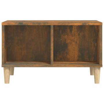 Scandinavian Coffee Table Smoked Oak - 60x50x36.5 cm