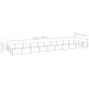 Durable Dog Kennel Silver 30 m² Steel - Safe & Spacious