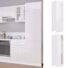 Refrigerator Cabinet High Gloss White 60x57x207 cm Engineered Wood Colour high gloss white Quantity in Package 1 Model refrigerator cabinet 60 cm Number of 