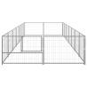 Durable Silver Dog Kennel 14 m² - Secure and Spacious