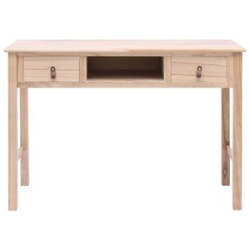 Vintage Writing Desk Natural 110x45 cm | Elegant & Durable