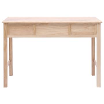 Vintage Writing Desk Natural 110x45 cm | Elegant & Durable