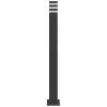 Outdoor Floor Lamp Black 110 cm Aluminium | Hipomarket