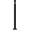 Outdoor Floor Lamp Black 110 cm Aluminium | Hipomarket