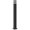 Outdoor Floor Lamp Black 110 cm Aluminium | Hipomarket