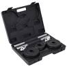 19 Piece Dumbbell Set 15 kg Cast Iron - Hipo Market