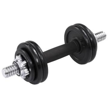 19 Piece Dumbbell Set 15 kg Cast Iron - Hipo Market