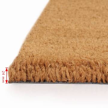 Coir Doormats 2 pcs - 40x60 cm Natural | HipoMarket