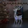 XXL Acrylic Christmas Reindeer 250 LED 180 cm Colourful Colour multicolour Size 96 x 40 x 180 cm Quantity in Package 1 Number of LEDs 