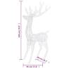 XXL Acrylic Christmas Reindeer 250 LED 180 cm | Hipomarket