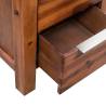 Chest of Drawers - Solid Acacia Wood 45x32x115 cm | HipoMarket