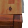 Chest of Drawers - Solid Acacia Wood 45x32x115 cm | HipoMarket