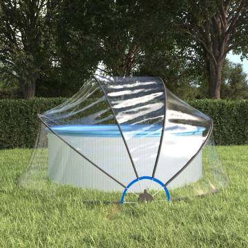 Pool Dome Round 315x158 cm PVC - Shelter for Your Pool