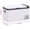 Cool Box with Handle - 25L Portable Fridge | Hipomarket UK