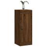 Wall Mounted Cabinet Brown Oak - Stylish & Space-Saving