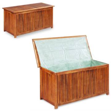 Garden Storage Box 150x50x58 cm - Solid Acacia Wood