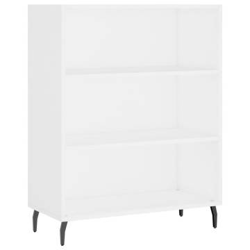 Stylish Highboard White 69.5x34x180 cm | Hipomarket