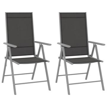 3 Piece Bistro Set Aluminium & Textilene Silver | Hipomarket