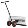 Manual Snowplough with Wheels - Easy Snow Removal Tool