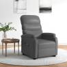 Stand Up Grey Faux Leather Massage Chair | Hipo Market