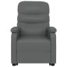 Stand Up Grey Faux Leather Massage Chair | Hipo Market