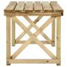 Garden Table 160x79x75 cm | Durable Wooden Outdoor Dining